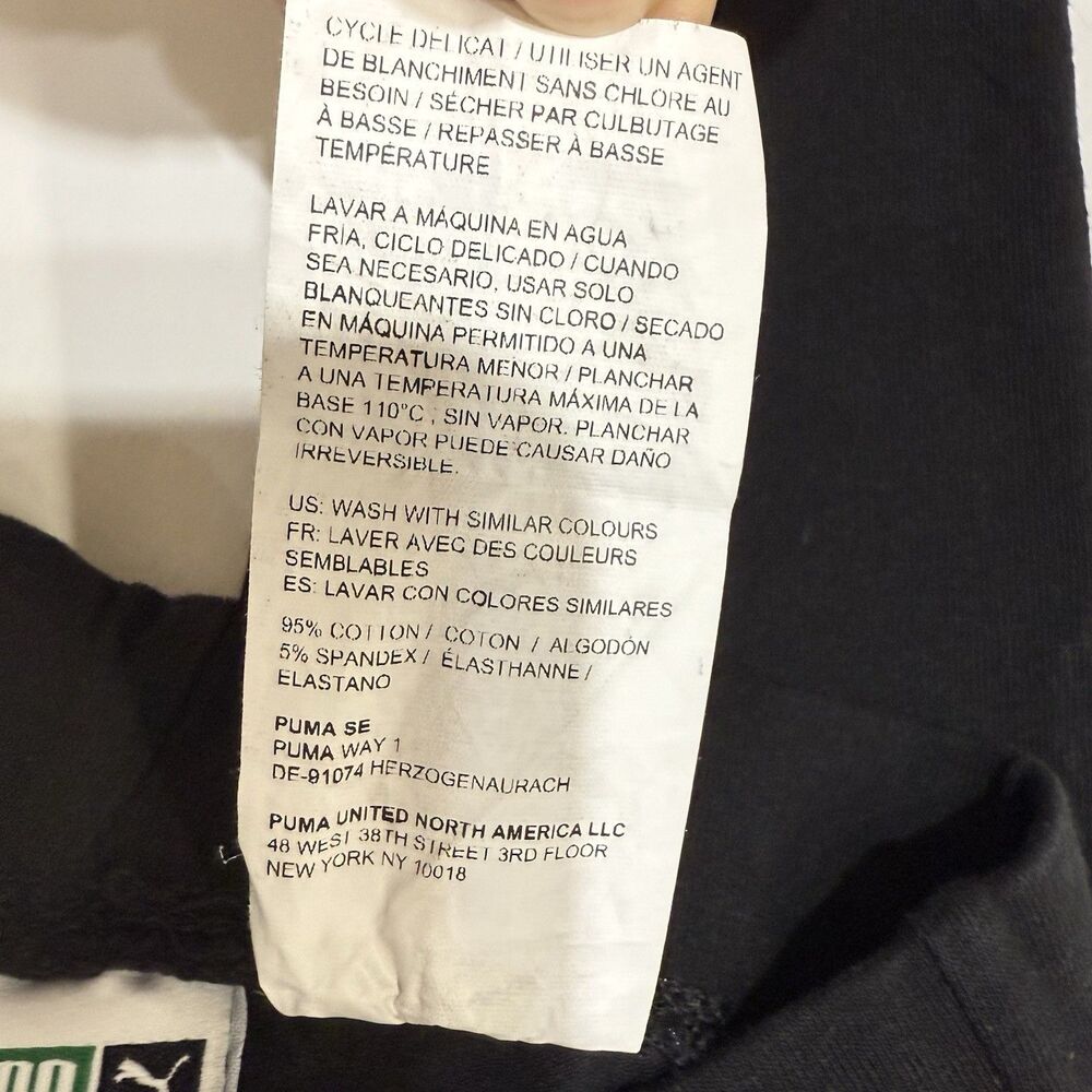 Puma Toddler Girl Black Active Pants Size 2T - Picture 8 of 10